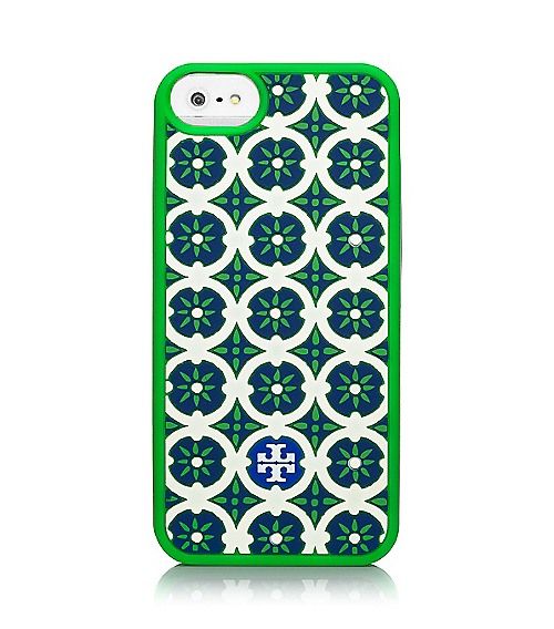Tory Burch Halland Silicone Case For Iphone 5 green.jpg